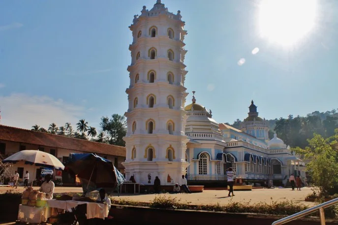Pillars of Shanta Durga Temple