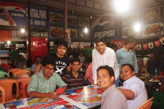 Eating out in a Dhaba