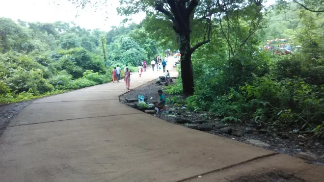 Fifteen Minute walk from Bus stop to Caves
