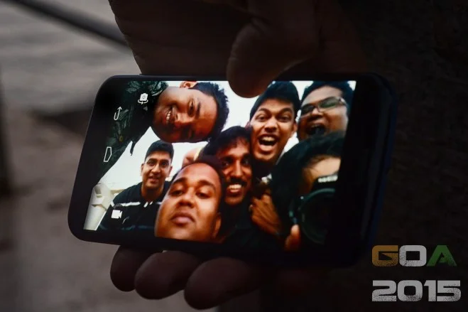 Selfie of a Selfie