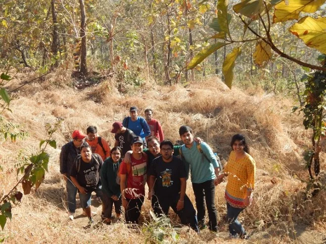 Smiles as we reached near the Plateau