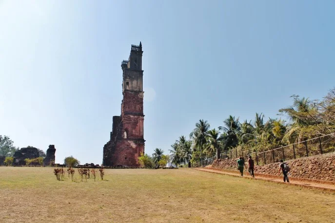 The Ruins from a Distance