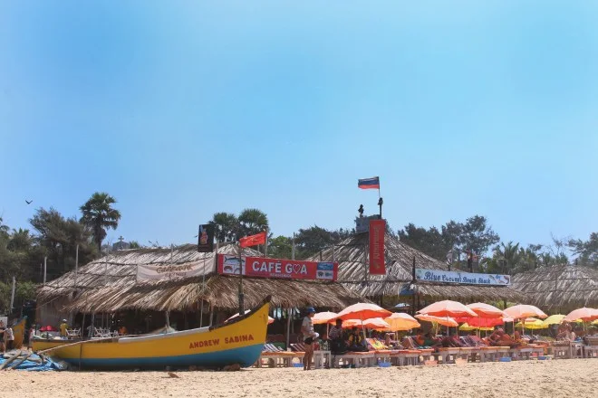 Canoes and Shacks of Calangute