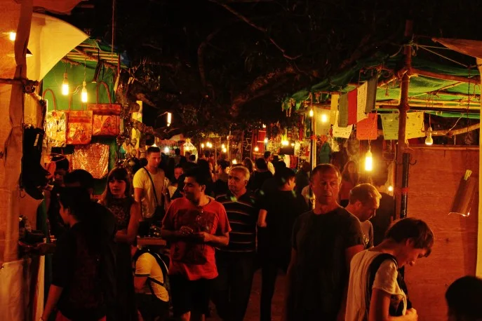 Crowd of Market