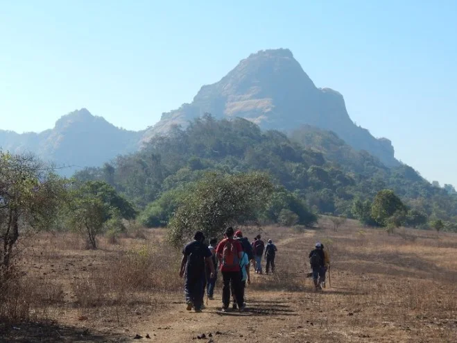 A peek into the Peak from the Plateau Top