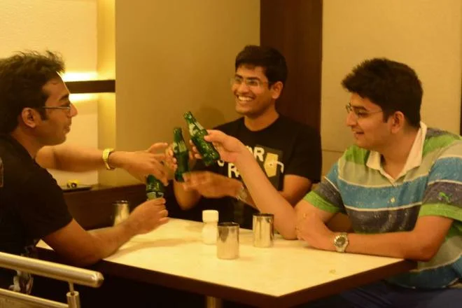 Cheers to Friendship and a good meal